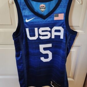 Nike USA Basketball Jersey - Blue